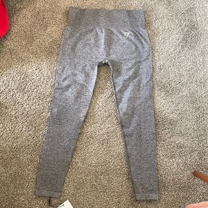 Gym Shark Grey Leggings - vital seamless